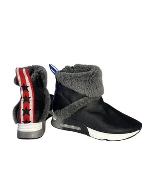 ASH Women’s Laika High-Top Sneaker Boot Size 38